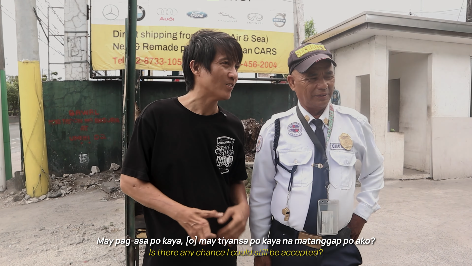 Kuya Michael and Guard